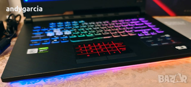 ASUS ROG STRIX G15/ NVidia GTX 1660ti 6GB/Core i7-10750H/16GB RAM/512G SSD/15.6 144Hz FHD IPS, снимка 10 - Лаптопи за игри - 54018660