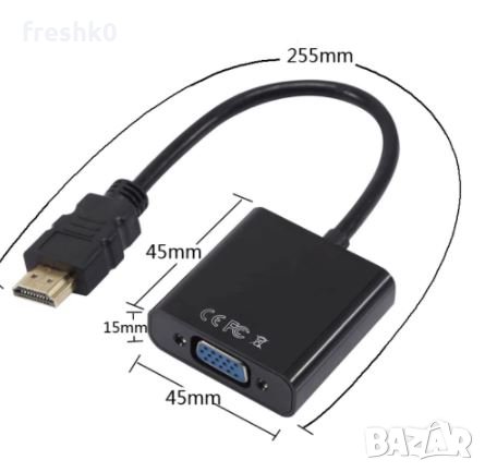 HDMI / USB-C  към HDMI / VGA преходи, снимка 4 - Кабели и адаптери - 31339977