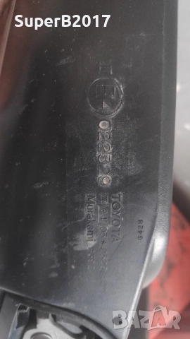 Продавам - оригинално ляво огледало без мигач за Тойота Рав 4 2008 г. със забележка, снимка 6 - Части - 52022325