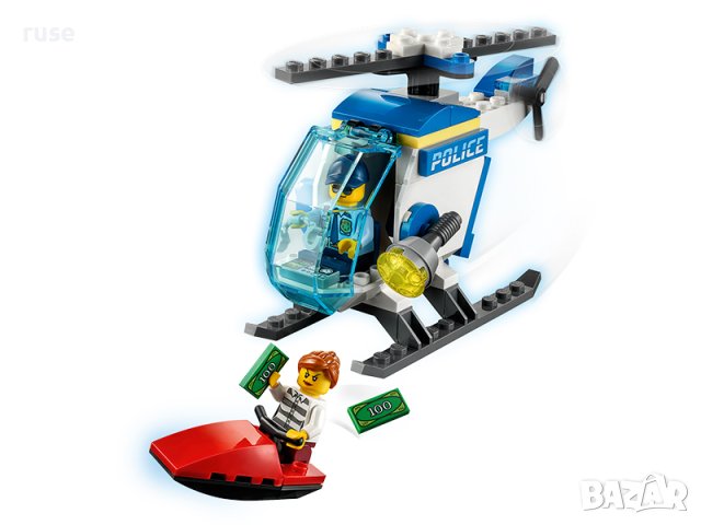  НОВИ! LEGO® City Police 60275 Полицейски хеликоптер, снимка 3 - Конструктори - 40413438