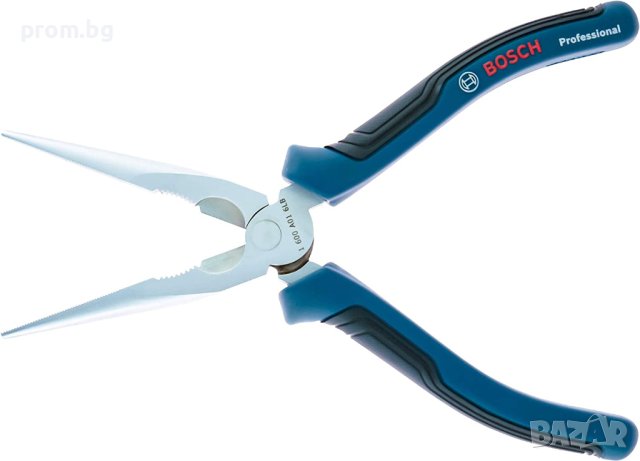 Bosch Professional /син цвят/ клещи, комбинирани, резачки, секачки, дълга човка, Германия, снимка 3 - Клещи - 30993816