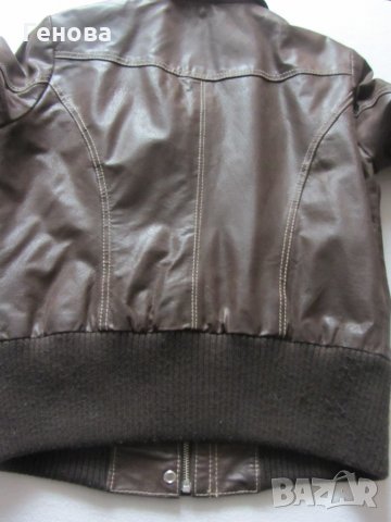 Дамско кожено яке естествена кожа, снимка 6 - Якета - 30400344