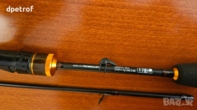 Daiwa 18 Presso Trout 602 UL + DAIWA Iprimi LT 1000 SP спининг сет, снимка 2 - Въдици - 54052762