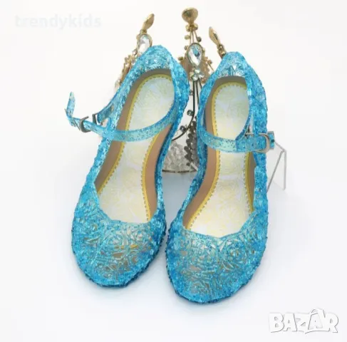 Нова Луксозна Рокля на Елза , снимка 9 - Детски рокли и поли - 49980507