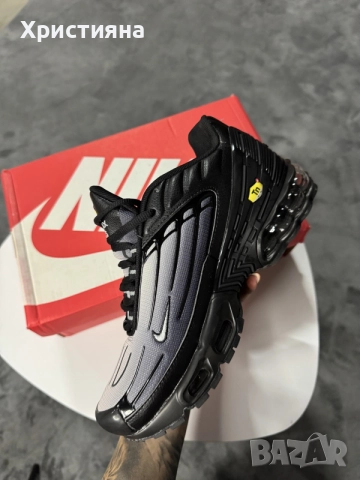 Nike Air Max Plus III Black / Smoke Grey, снимка 3 - Маратонки - 56442611