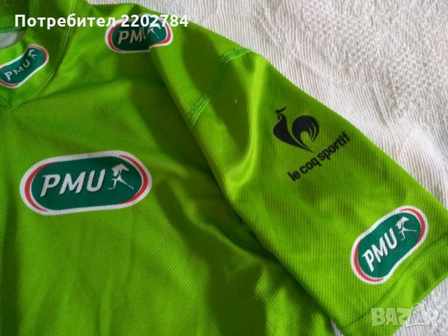 Зелена фанелка Тур дьо Франс,джърси,green jersey  Tour de France, снимка 5 - Спортни дрехи, екипи - 33769379