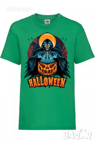 Детска тениска Halloween 03,Halloween,Хелоуин,Празник,Забавление,Изненада,Обичаи,, снимка 6 - Детски тениски и потници - 38156423