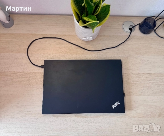 Лаптоп Lenovo t590 i5, win10 Pro, RAM 16GB, SSD 500GB