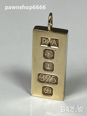 Златна висулка 9 карата , снимка 4 - Колиета, медальони, синджири - 51657637