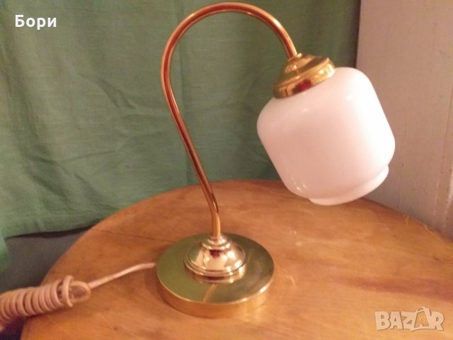 Стара настолна нощна лампа, снимка 3 - Настолни лампи - 31894739