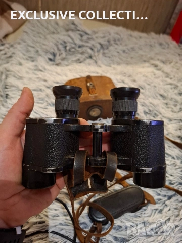 Военен бинокъл Телекс 6х24 - Нединско ТОП! С оригинален футляр с работещ компас., снимка 4 - Други ценни предмети - 53902964