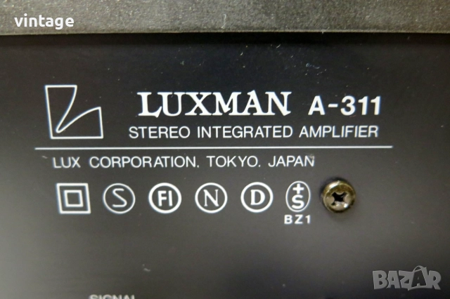 LUXMAN A-311, снимка 7 - Ресийвъри, усилватели, смесителни пултове - 51982310