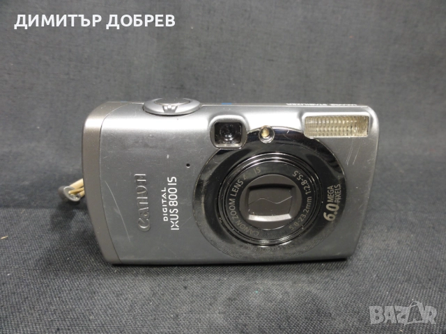 ЦИФРОВ ФОТОАПАРАТ CANON IXUS 800 IS 6.0MP DIGITAL CAMERA, снимка 2 - Фотоапарати - 51693016