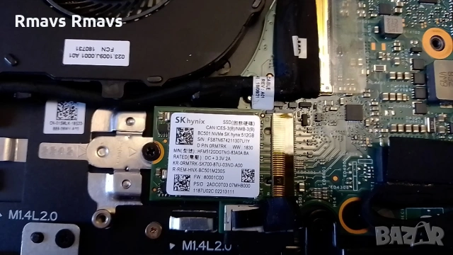 Dell Inspiron 7580 i7-8565U 8gb ram 512gb ssd, снимка 16 - Лаптопи за дома - 51737985