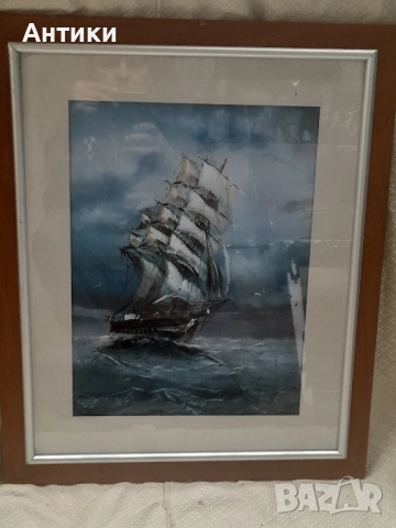 Картина принт Кораб 