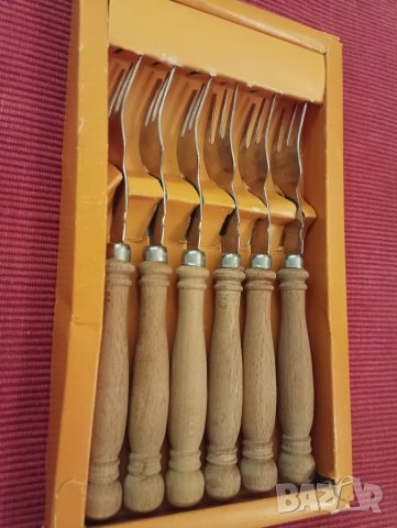 Комплект вилици за хранене Петко Денев, Габрово. , снимка 2 - Прибори за хранене, готвене и сервиране - 48876932