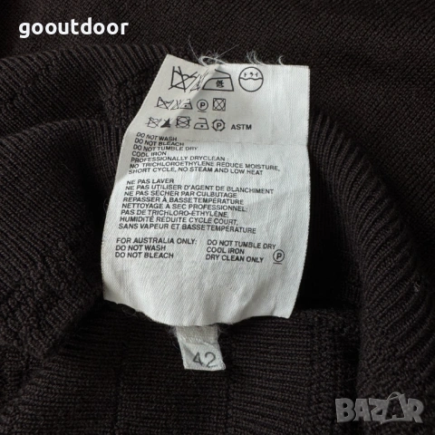 Jil Sander дамски вълнен пуловер (S), снимка 6 - Блузи с дълъг ръкав и пуловери - 53159380