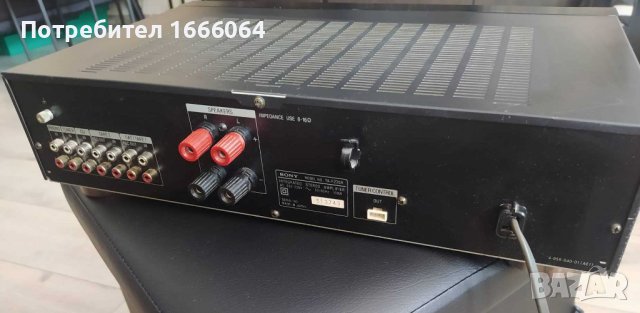 Усилвател Sony F 235 R, снимка 4 - Ресийвъри, усилватели, смесителни пултове - 37900057