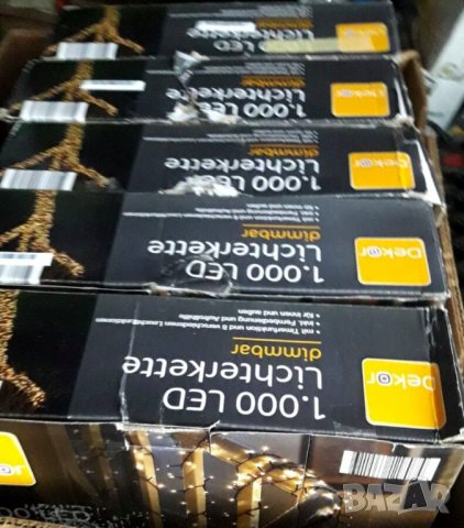 1000 LED светлинни вериги Dekor, 30м, За вътре и вън, Таймер, Дистанционно управление, 8 функции, снимка 3 - Лед осветление - 32047642