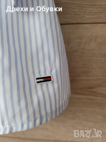 Нова лятна блуза бяло и синьо райе TOMMY HILFIGER , снимка 6 - Тениски - 54235897