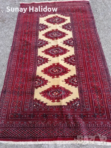 ръчно тъкана пакистанска пътечка , снимка 5 - Пътеки - 51632714