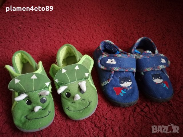 Три чифта пантофи номер 24 , снимка 2 - Детски обувки - 35422749