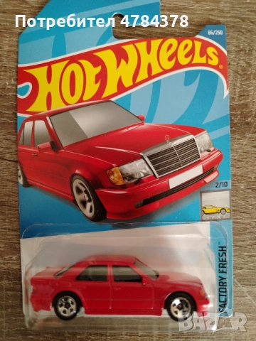 Hot wheels  mercedes-benz 500