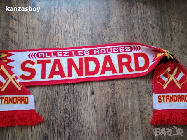 standard liege - страхотен фенски шал КАТО НОВ, снимка 5 - Други - 52849884