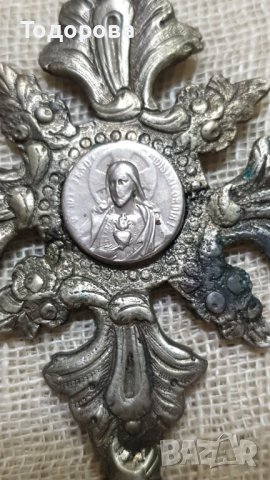 Стар кръст, снимка 3 - Антикварни и старинни предмети - 42782146