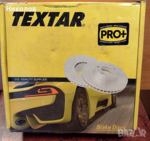 Предни спирачни дискове TEXTAR PRO+ 300 мм за BMW E46 325-328-330-320d facelift, снимка 1 - Части - 39716299