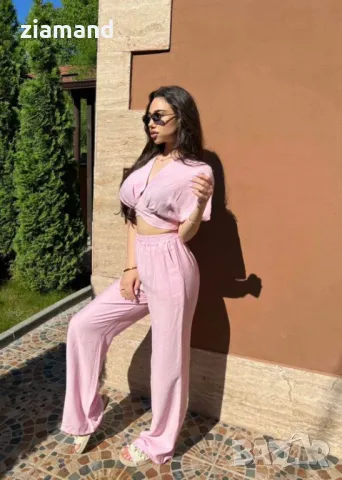 Летен комплект розов, снимка 6 - Комплекти - 48024669