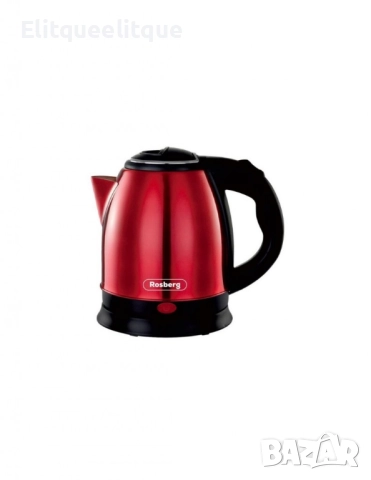 Електрическа кана Rosberg, 1500W, 1 л., Корпус неръжд. стомана, S/S,2 ГОДИНИ ГАРАНЦИЯ, снимка 5 - Друга електроника - 52182578
