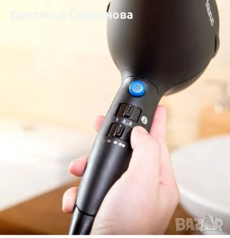 Сешоар Taurus Profesional 2300, 2 скорости, 3 степени на температура, Cool Shot, Мотор AC, снимка 2 - Сешоари - 50643206