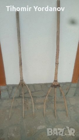 Дървени вили за сено., снимка 5 - Антикварни и старинни предмети - 51717871