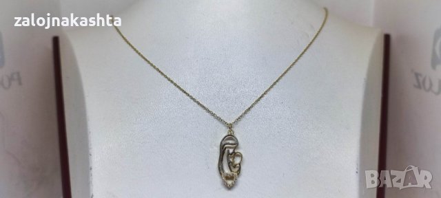 Ново Златно колие-2,26гр/14кр, снимка 2 - Колиета, медальони, синджири - 39766913