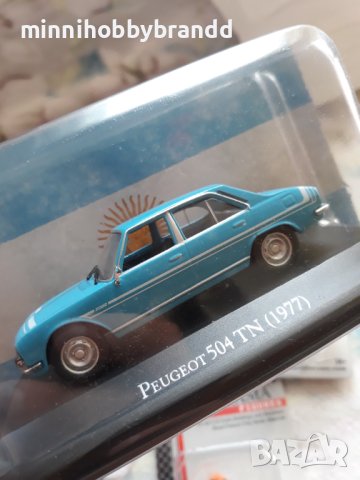 Peugeot 504 TN (1977) 1.43 SCALE . IXO / SALVAT.