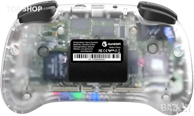 Геймпад GAMESIR T4 MINI PRETO 2.4G WIRELESS/BLUETOOTH, снимка 2 - Друга електроника - 48747657