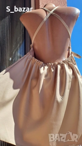 нови рокли с гол гръб,р-р С/М/Л, снимка 3 - Рокли - 54247310