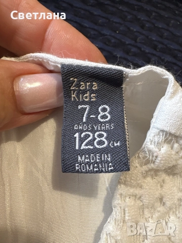 Рокля Зара ( 7години) Zara, снимка 2 - Детски рокли и поли - 51943302