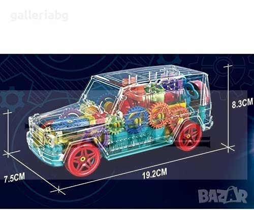 Прозрачна играчка на Mercedes-Benz G-Class, снимка 3 - Коли, камиони, мотори, писти - 38855880