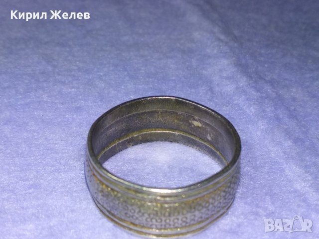 Стар ОРНАМЕНТИРАН СРЕБЪРЕН РЕТРО ПРЪСТЕН ОКСИДИРАНО СРЕБРО 925 МАЙСТОРСКА ИЗРАБОТКА Тип ХАЛКА 40622, снимка 12 - Антикварни и старинни предмети - 42646410