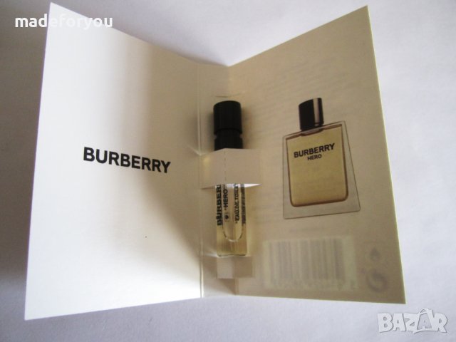 Парфюм мостра нов оригинален Burberry Hero EDT, снимка 2 - Мъжки парфюми - 42908865