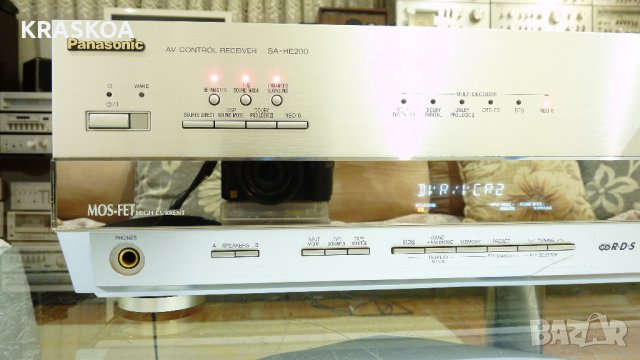 PANASONIC SA-HE200, снимка 3 - Ресийвъри, усилватели, смесителни пултове - 37411751