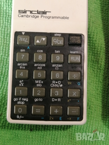 Ретро калкулатор SINCLAIR CAMBRIDGE , снимка 4 - Антикварни и старинни предмети - 51587944