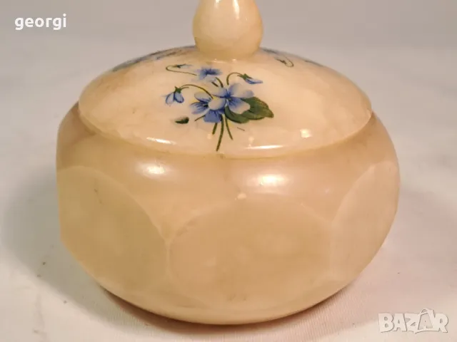 кутия за бижута от алабастър Herna  24/4, снимка 3 - Бижутерийни комплекти - 49537805