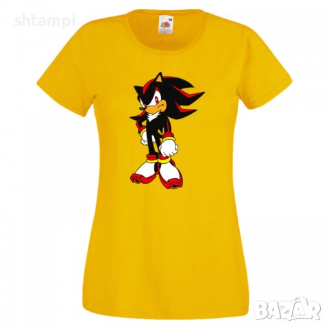 Дамска тениска Sonic Shadow Игра,Изненада,Подарък,Празник,Повод , снимка 12 - Тениски - 37243995