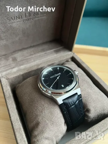 Saint Honore Paris часовник, снимка 2 - Мъжки - 56417226