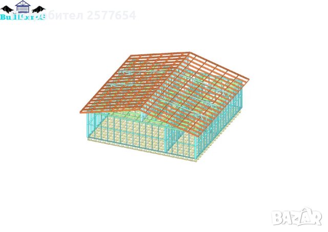 Къща,Бунгало,Преместваема къща,Сглобяеми къщи,Модулни,Жилищни-100м², снимка 1