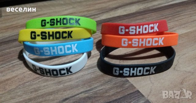 Силиконова гривна G Shock / Pro trek, снимка 1 - Други - 35357456
