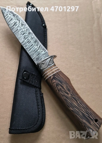 Ловен нож с шарка 